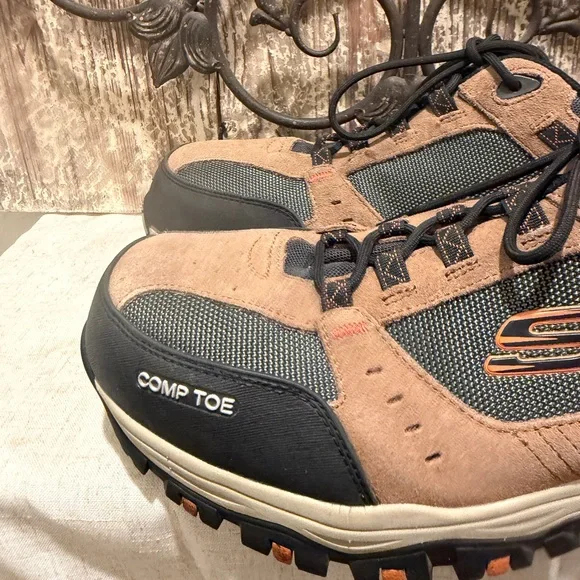 Waterproof work shoes Skechers Men’s waterproof construction safety toe size 13 - Picture 9 of 13